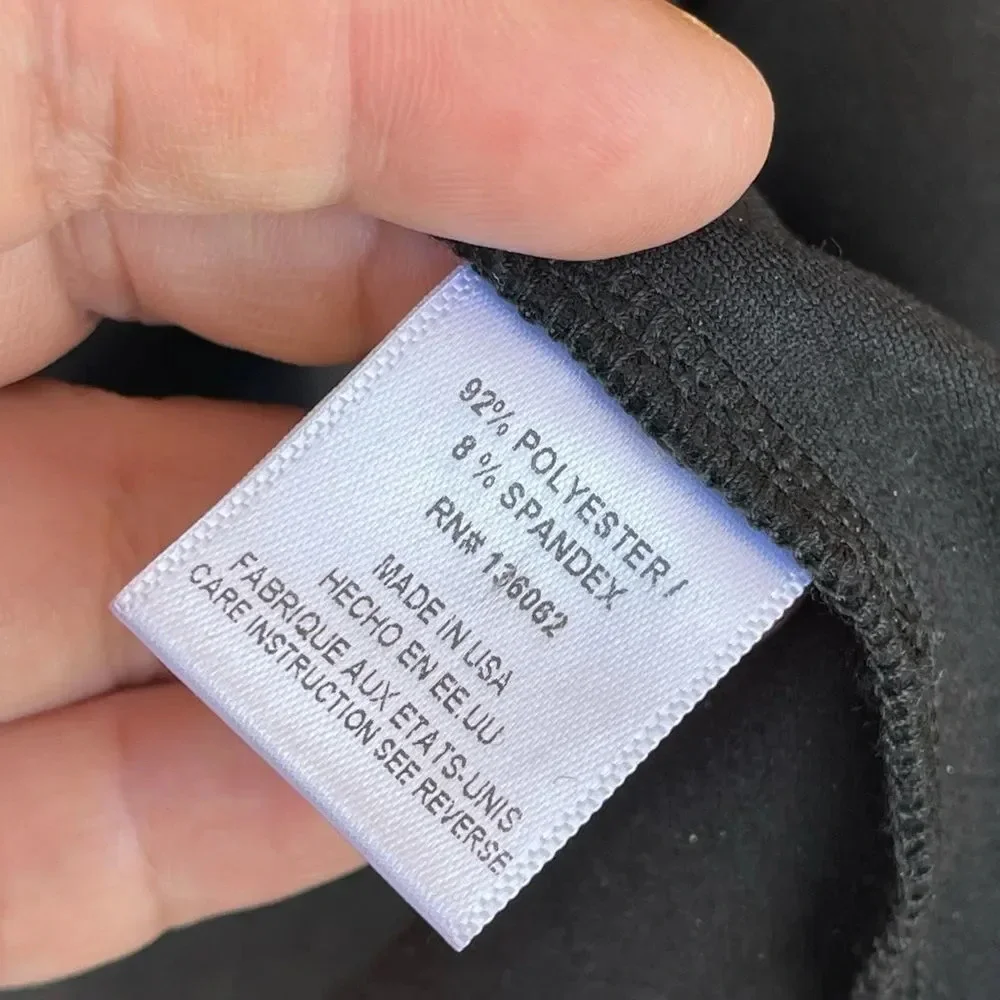 Lavender brown BLACK LEATHER DRESS small - Picture 9 of 11